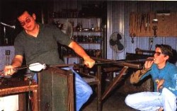Wimberly Glass Works, Copyright 2001, Christie Craig