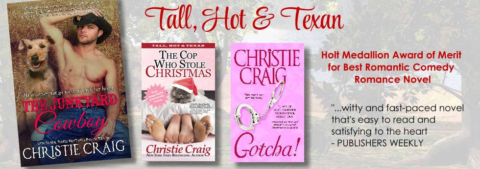 christie craig's tall, hot and texan series